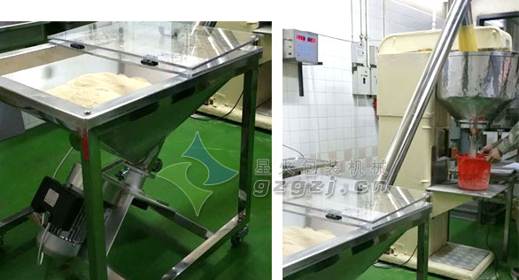 香港天廚粉劑灌裝機生產車間